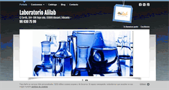 Desktop Screenshot of laboratorioalilab.com