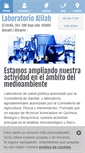 Mobile Screenshot of laboratorioalilab.com